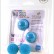 Металлические шарики Wicked с голубым силиконовым покрытием от Maia