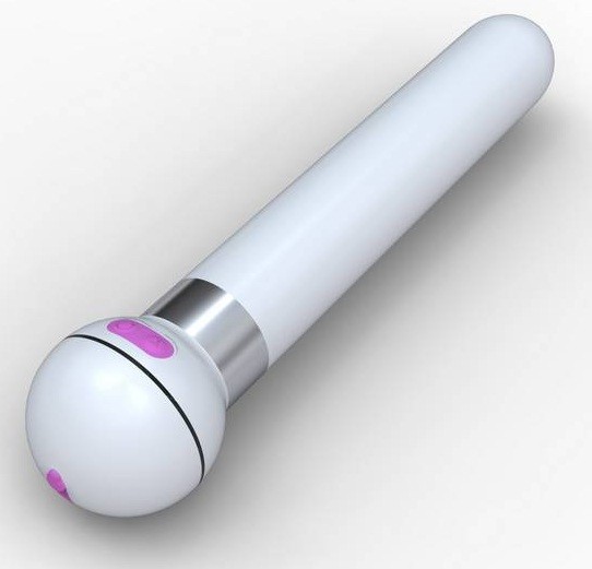 Водонепроницаемый белый вибратор Touch Vibe - 20,5 см. от Odeco