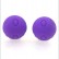 Металлические шарики Wicked с фиолетовым силиконовым покрытием от Maia