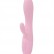 Нежно-розовый вибратор Kiara с клиторальным отростком - 18,3 см. от Le Frivole