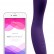 Фиолетовый вибромассажёр We Vibe Rave Purple - 19,3 см. от We-vibe