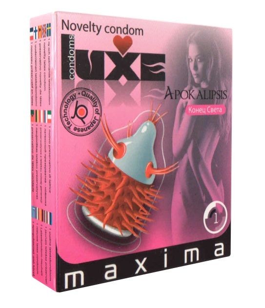 Презерватив LUXE Maxima  Конец света  - 1 шт. от Luxe