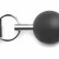 Кляп-шар на чёрных ремешках Solid Ball Gag от Shots Media BV