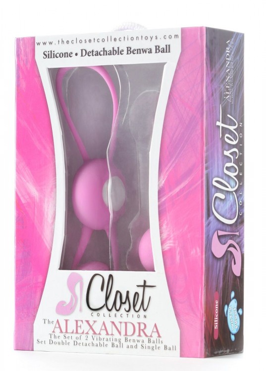 Комплект вагинальных шариков THE ALEXANDRA BEN WA BALLS от Closet Collection