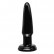 Черная анальная пробка Beginner s Butt Plug - 10,9 см. от Pipedream
