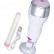 Мастурбатор-вагина в белой колбе с присоской и функцией нагрева от A-toys
