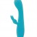 Голубой вибратор Naya с клиторальным отростком - 18,3 см. от Le Frivole