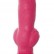 Розовый фаллоимитатор собаки  Акита  - 25 см. от Erasexa