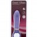 Фиолетовый анальный вибратор GOOD VIBES RING-G SMOOTH - 15,5 см. от Dream Toys