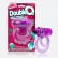 Фиолетовое двойное виброкольцо со стимулятором клитора Doubleo 6 от Screaming O