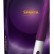 Фиолетовый гибкий рельефный вибратор Sparta - 23 см. от RestArt