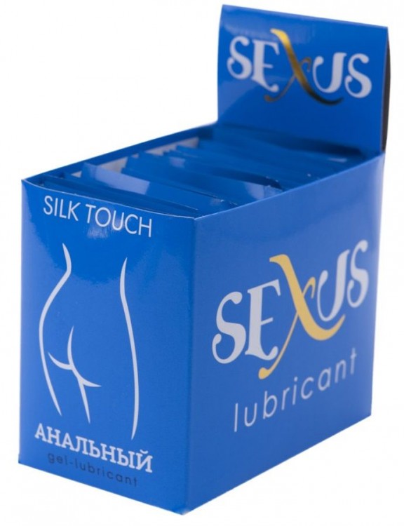 Набор из 50 пробников анальной гель-смазки Silk Touch Anal по 6 мл. каждый от Sexus