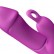 Фиолетовый вибратор Ares с клиторальным отростком - 19,8 см. от Adrien Lastic