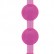 Фиолетовая анальная цепочка ORIENTAL JELLY BUTT BEADS 10.5 PURPLE - 26,7 см. от NMC