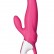 Ярко-розовый вибратор Mr. Rabbit с клиторальным отростком - 22,1 см. от Satisfyer