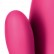 Ярко-розовый вибратор Mr. Rabbit с клиторальным отростком - 22,1 см. от Satisfyer