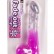 Фиолетовый фаллоимитатор с прозрачным стволом и присоской - 20 см. от Dream Toys