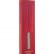 Красная П-образная шлёпалка Leather Slit Paddle - 35 см. от Shots Media BV