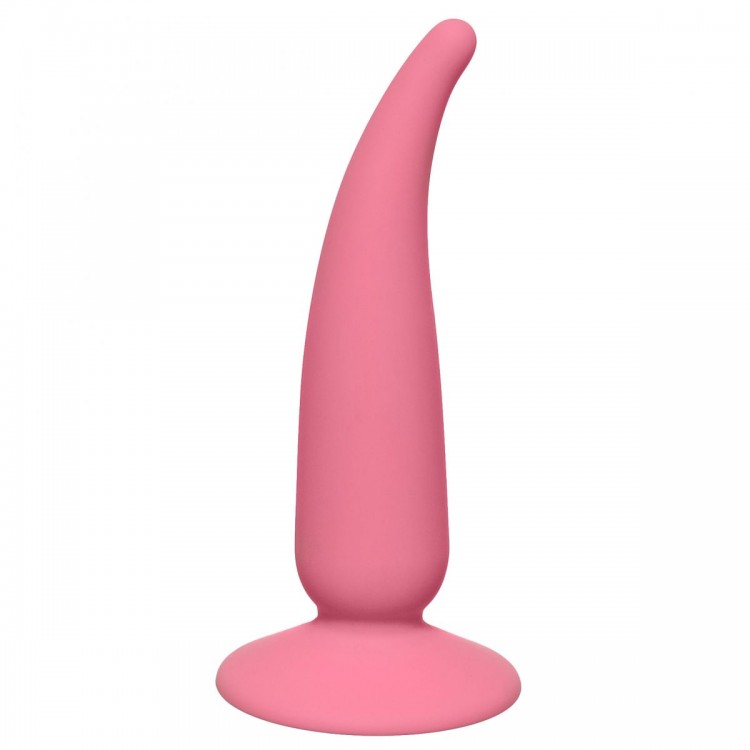 Розовая анальная пробка P-spot Teazer Pink - 12,2 см. от Lola toys
