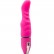 Розовый вибратор PURRFECT SILICONE DELUXE VIBE - 15 см. от Dream Toys