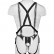 Страпон-система с телесной насадкой 12  Hollow Strap-On Suspender System - 30 см. от Pipedream