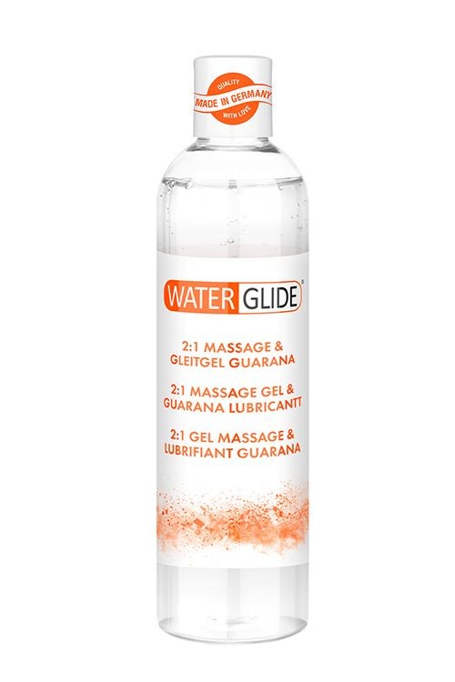 Гель-смазка 2-в-1 MASSAGE   LUBRICANT GUARANA - 300 мл. от Waterglide