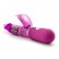 Розовый вибратор с клиторальной стимуляцией Luxe Rabbit 2 - 26 см. от Blush Novelties