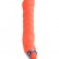 Оранжевый силиконовый G-вибратор PURRFECT SILICONE G-SPOT VIBRATOR - 17,7 см. от Dream Toys