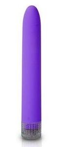Фиолетовый классический вибромассажер Climax Smooth - 15,2 см. от Topco Sales