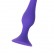 Фиолетовая анальная втулка Toyfa A-toys - 11,3 см. от A-toys