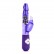 Фиолетовый вибратор с клиторальной стимуляцией Luxe Rabbit 2 - 26 см. от Blush Novelties