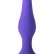 Фиолетовая анальная втулка Toyfa A-toys - 10,2 см. от A-toys