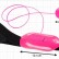 Розовое виброяйцо Play Ball с пультом управления и фиксацией от Adrien Lastic