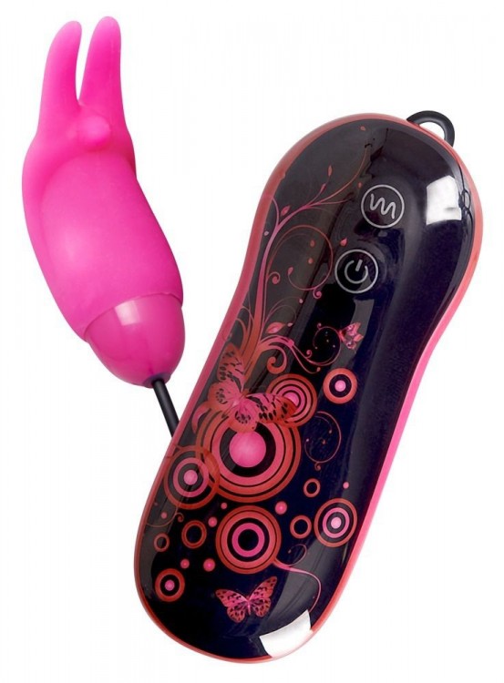 Розовый вибростимулятор Smile Funky Rabbit от Orion
