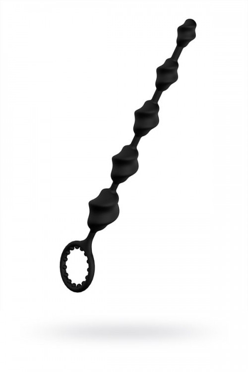 Чёрная анальная цепочка S-HANDE Lala - 23,1 см. от S-HANDE