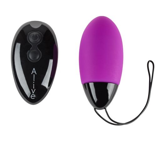 Фиолетовое виброяйцо Magic egg с пультом управления от Adrien Lastic