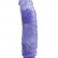 Фиолетовый водонепроницаемый вибратор JELLY JOY SWEET MOVE MULTI-SPEED VIBE - 20 см. от Dream Toys