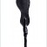 Витой короткий стек с кожаным наконечником в форме ступни - 70 см. от Подиум