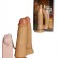 Двойной анально-вагинальный вибратор с присоской и подкрашенными головками - 14 см. от Сумерки богов