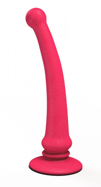 Розовый анальный стимулятор Rapier Plug - 15 см. от Lola toys