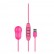 Розовый вибростимулятор с питанием от USB LET US-B 10 RHYTHMS BULLET LARGE PINK от Dream Toys