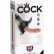 Телесный страпон на трусиках Strap-on Harness Cock - 20,3 см. от Pipedream