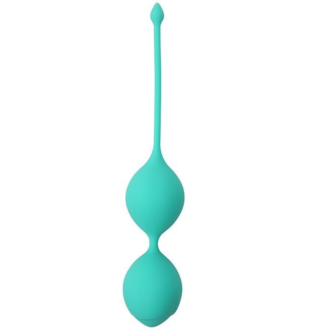 Зеленые вагинальные шарики SEE YOU IN BLOOM DUO BALLS 36MM от Dream Toys
