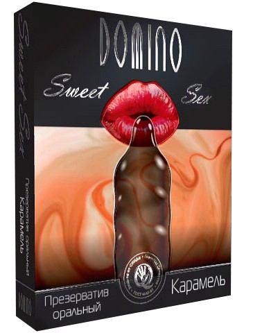 Презерватив DOMINO Sweet Sex  Карамель  - 1 шт. от Domino