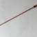 Короткий красный плетеный стек с наконечником-ладошкой - 70 см. от Подиум