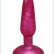 Розовая гелевая анальная пробка - 16 см. от Eroticon