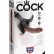 Коричневый страпон на трусиках Strap-on Harness Cock - 20,3 см. от Pipedream