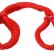 Красные верёвочные оковы на руки или ноги Silk Rope Love Cuffs от Pipedream