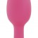Розовая пробка POPO Pleasure со встроенным вовнутрь стальным шариком - 10,5 см. от ToyFa
