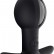 Чёрно-серый анальный стимулятор B-BALL UNO - 7,3 см. от Fun Factory